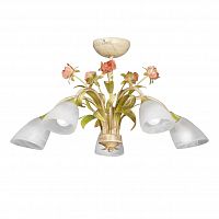 потолочная люстра vitaluce v1536/5pl белая в Нижнем Тагиле