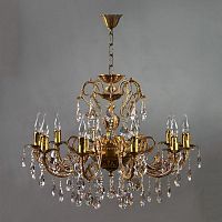 подвесная люстра ambiente alicante 8888/10 ab tear drop бронза в Нижнем Тагиле