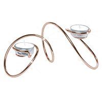 подсвечник медный для чайных свечей t-loop, 19,5 см в Нижнем Тагиле