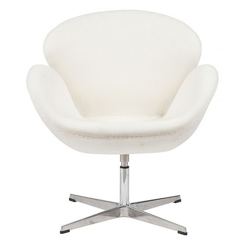 кресло swan chair белое в Нижнем Тагиле