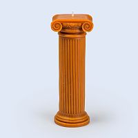 свеча высокая оранжевая hestia column в Нижнем Тагиле