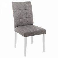 стул деревянный madina white / fabric pebble в Нижнем Тагиле