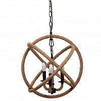 люстра foucault's orb rustic iron бежевая, коричневая в Нижнем Тагиле
