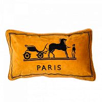 декоративная подушка old paris оранжевый в Нижнем Тагиле