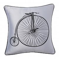 подушка с ретро-велосипедом retro bicycle grey в Нижнем Тагиле