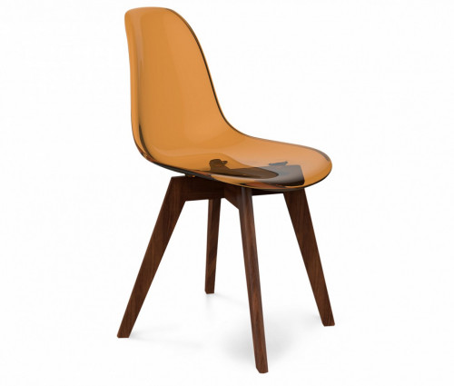 стул dsw кофейный s39 (eames style) в Нижнем Тагиле