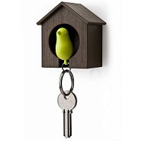 держатель+брелок для ключей sparrow коричневый-зеленый в Нижнем Тагиле