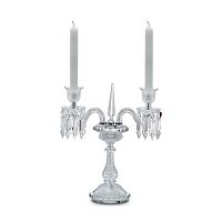 канделябр хрустальный на 2 свечи baccarat 2 от delight collection, 60 см в Нижнем Тагиле