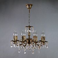 подвесная люстра ambiente benisa 2226/8 pb new leaf в Нижнем Тагиле
