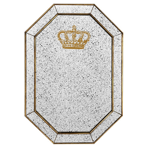 зеркало состаренное восьмиугольное с короной crown в Нижнем Тагиле