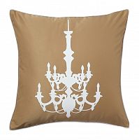 подушка с рисунком канделябра chandelier mustard в Нижнем Тагиле