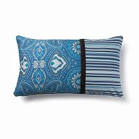 чехол на подушку bleu cushion 30x50 синий принт от la forma (ex julia grup) в Нижнем Тагиле