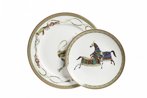 комплект тарелок antique (светлая) в Нижнем Тагиле