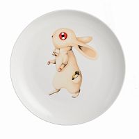 тарелка сумасшедший кролик с часами в Нижнем Тагиле