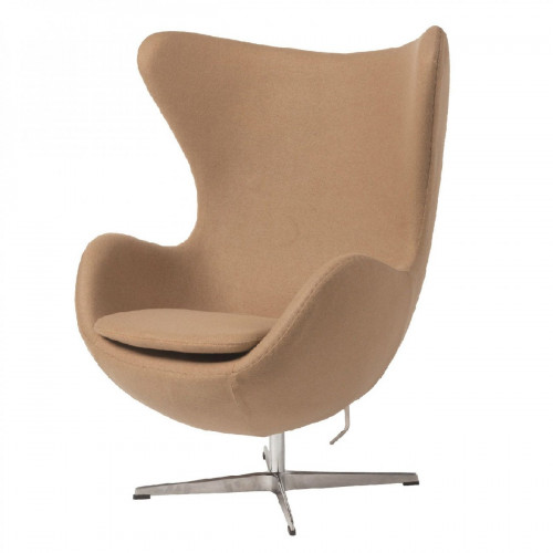 кресло egg chair коричневое в Нижнем Тагиле