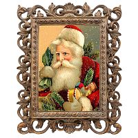 репродукция старинной рождественской гравюры with presents в Нижнем Тагиле
