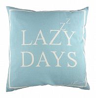 подушка с надписью lazy days в Нижнем Тагиле