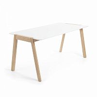 стол kale 160x90 лакированный матовый белый cc0747m46 от la forma (ex julia grup) в Нижнем Тагиле