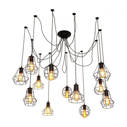 подвесная люстра arte lamp a4051sp-12bk в Нижнем Тагиле