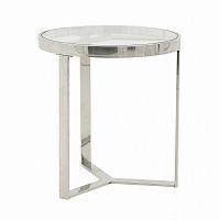 стол silver glass small серебристый, прозрачный в Нижнем Тагиле