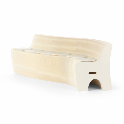 диван бумажный на 12 персон прямой бежевый в Нижнем Тагиле