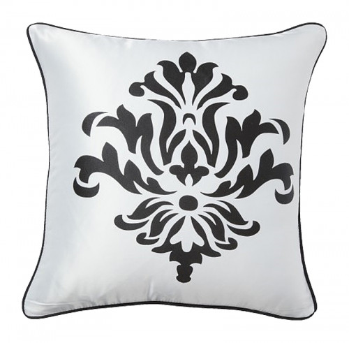 подушка с геральдическими лилиями fleur de lys ii white в Нижнем Тагиле