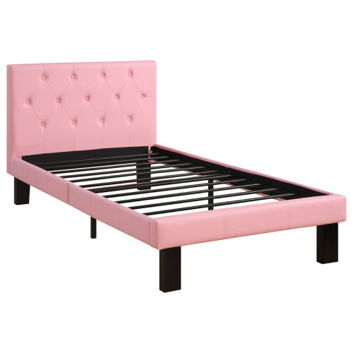 кровать poundex faux leather 90х200 в Нижнем Тагиле