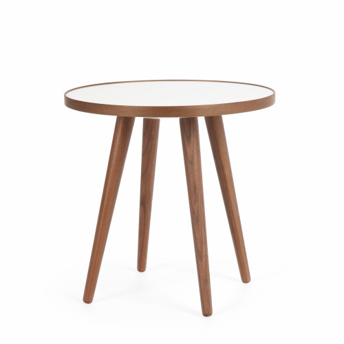 стол кофейный sputnik white and brown коичневый в Нижнем Тагиле