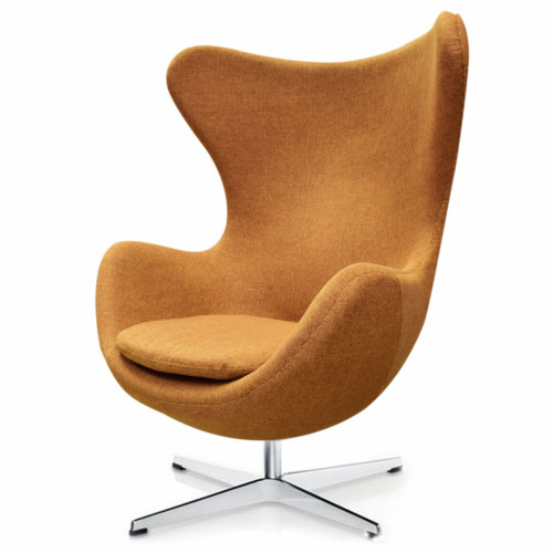 кресло egg chair темно-коричневое в Нижнем Тагиле