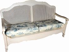 французкая лавочка mobilier de maison сине-белая в Нижнем Тагиле
