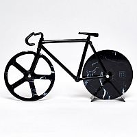 нож для пиццы из нержавеющей стали the fixie, черный мрамор в Нижнем Тагиле