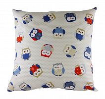 подушка с принтом owl print blue в Нижнем Тагиле