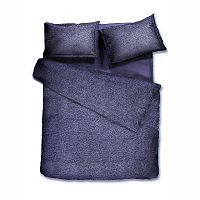 комплект постельного белья decoflux сатин 1.5 спальный indigo dots в Нижнем Тагиле
