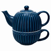 чайник с чашкой alice dark blue в Нижнем Тагиле