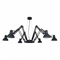 подвесная люстра arte lamp ragno a2043sp-6bk в Нижнем Тагиле