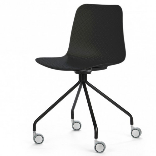 стул glide на колесиках черный в Нижнем Тагиле