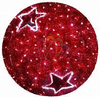 фигура led шар 120 см, красный в Нижнем Тагиле