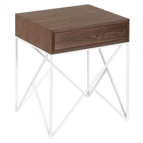 прикроватная тумба с ящиком prince американский орех в Нижнем Тагиле