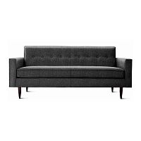 диван bantam sofa большой прямой темно-серый в Нижнем Тагиле