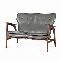 диван fauteuil прямой серый в Нижнем Тагиле