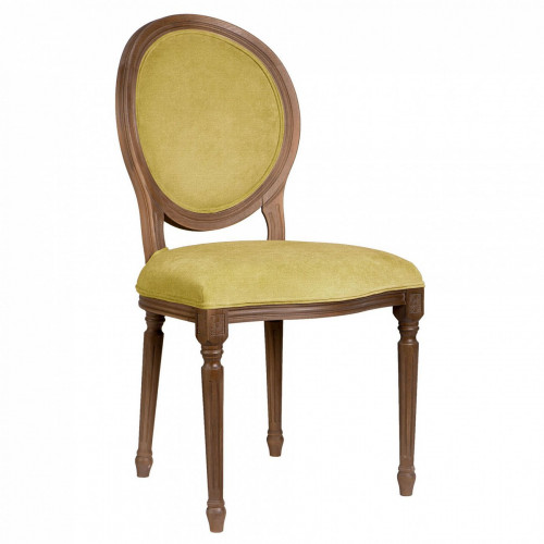 стул с овальной спинкой медальон светлый лен в Нижнем Тагиле