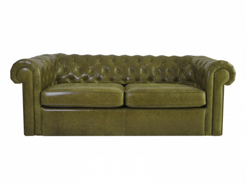 диван chesterfield прямой оливковый в Нижнем Тагиле
