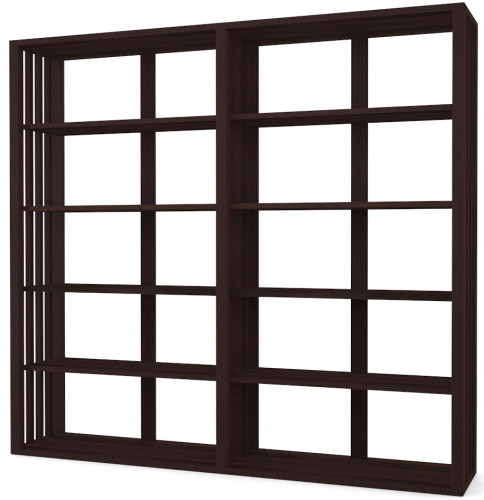 стеллаж dilan black (230*44*212) в Нижнем Тагиле