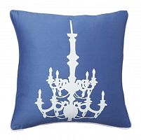подушка с рисунком канделябра chandelier diamond-blue в Нижнем Тагиле