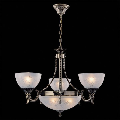 подвесная люстра eurosvet 60006/6 античная бронза в Нижнем Тагиле