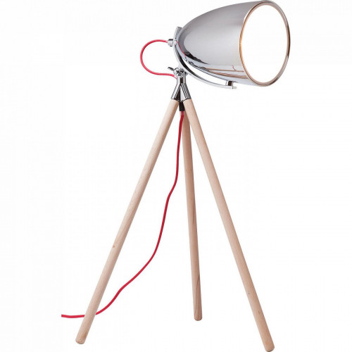 лампа настольная chromatic tripod на деревянном штативе в Нижнем Тагиле
