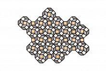 ковер parquet rhomb yellow 314x195 от gan в Нижнем Тагиле