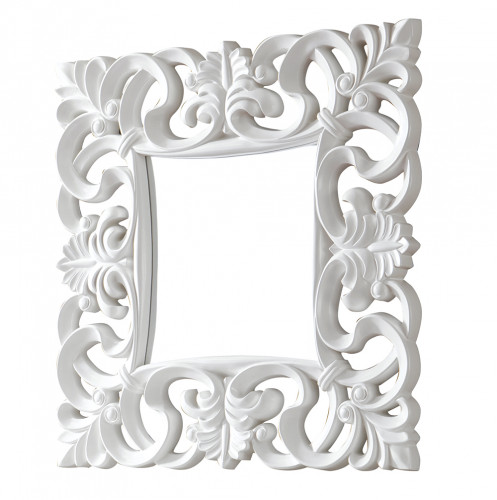 зеркало белое квадратное в резной раме regalo в Нижнем Тагиле