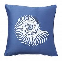 подушка с морской раковиной sea shell diamond-blue в Нижнем Тагиле