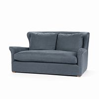диван wing back прямой серый в Нижнем Тагиле
